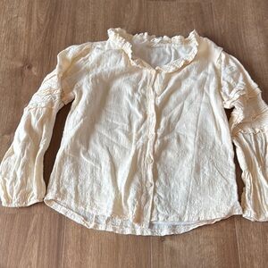 Jessica Simpson Cream Blouse for Kids